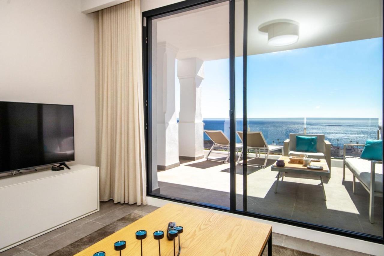 Luxury Apartment Stunning Seaview Bs 3104 Manilva Exterior photo